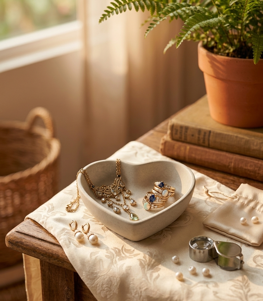 Pieza decorativa corazón pequeño